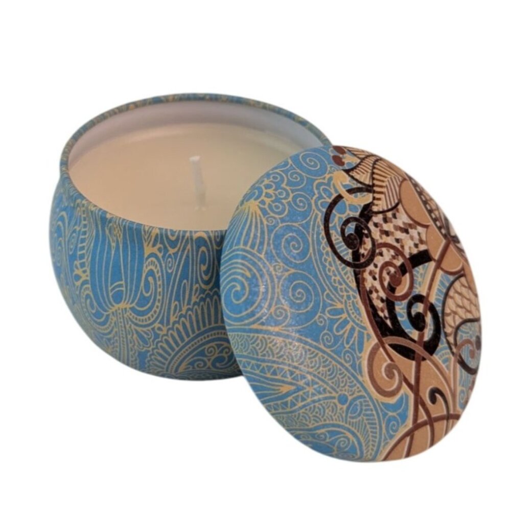 Candle Gift Set Soy Essential Oil 4 Piece Aromatherapy Fig Lemon Lavendar Spring - Picture 5 of 13